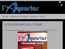 Tablet Screenshot of laquarius.com